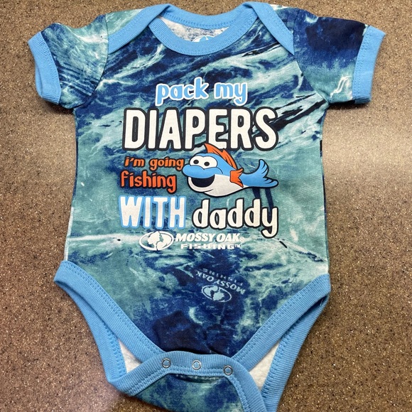 NWOT (2) Pack Mossy Oak Baby Boy Creeper Set, Infant - Picture 8 of 11